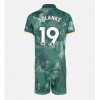 Tottenham Hotspur Dominic Solanke #19 Tredje Dräkt Barn 2024-25 Kortärmad (+ Korta byxor)